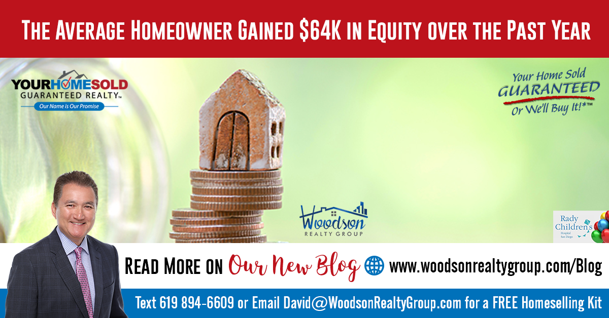 The Average Homeowner Gained $64K in Equity over the Past Year