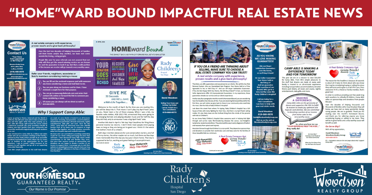 April Homeward Bound Impactful Real Estate News